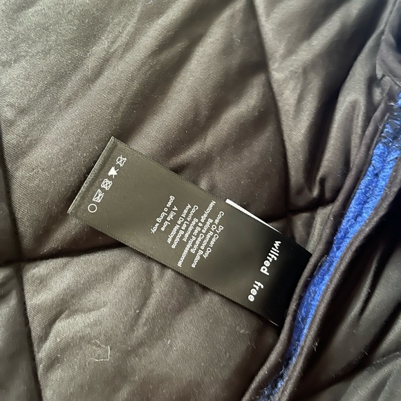 Wilfred Free Blue Buffalo check coat - Picture 5 of 5